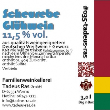 Scheurebe Glühwein